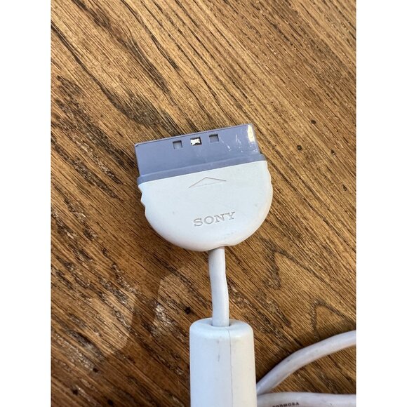 Sony PS1 Wired Analog Controller Red Transparent Vintage Gaming Accessory - Picture 5 of 5